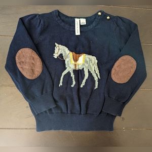 Navy sweater Janie and Jack